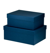 Geschenkkarton Boxline navy
