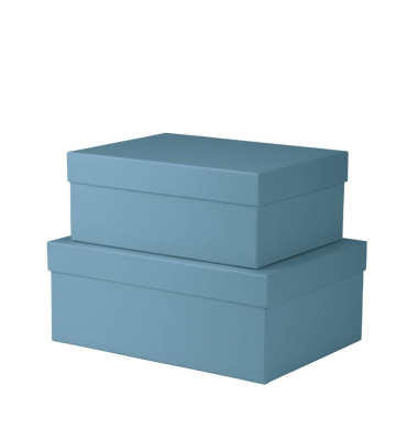 Geschenkkarton Boxline denim