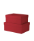 Geschenkkarton Boxline rot