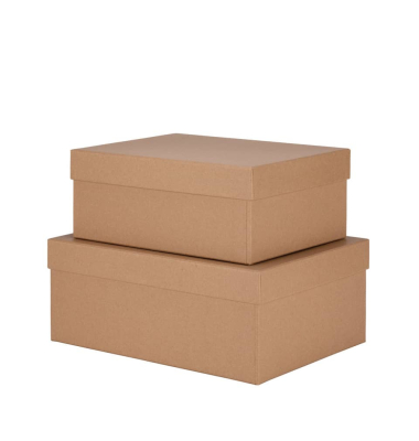 Geschenkkarton Boxline kraft