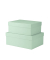Geschenkkarton Boxline mint
