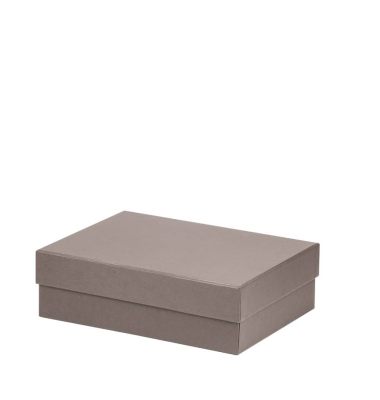 Geschenkkarton Boxline taupe