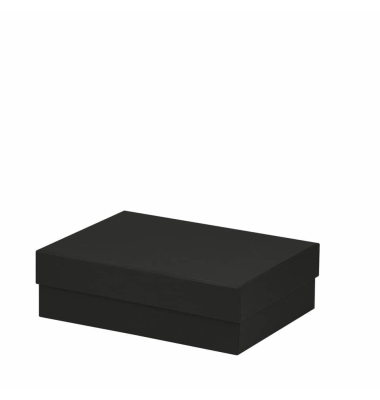 Geschenkkarton Boxline schwarz