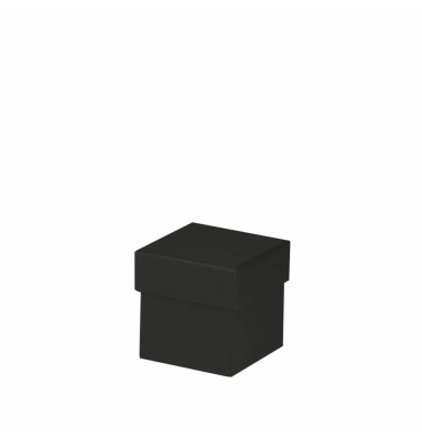 Geschenkkarton Boxline schwarz