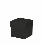 Geschenkkarton Boxline schwarz
