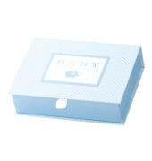 Aufbewahrungskarton Baby Boy blau