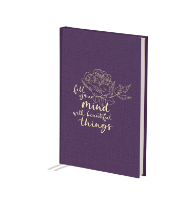 Notizbuch 18831934001, purple, dotted grid, 96 Blatt