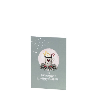Weihnachtlicher  Briefkarte X-Mas