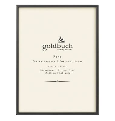 Bilderrahmen Fine anthrazit