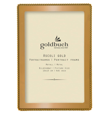 Bilderrahmen Ascoli gold