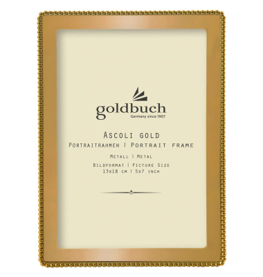 Bilderrahmen Ascoli gold