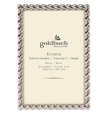 Bilderrahmen Ritorto silber