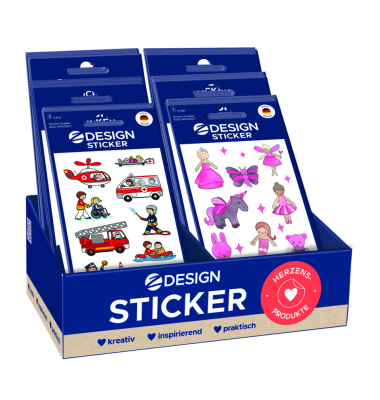 Sticker Hobby sortiert