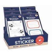 Schuletikette sortiert