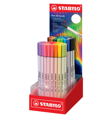 Faserschreiber Pen 68 brush sortiert
