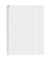 Collegeblock 1067942 Student, Lineatur 22 / kariert mit Rand innen, A4, 70g, rot, 80 Blatt