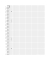 Collegeblock 1067952 Student, Lineatur 22 / kariert mit Rand innen, A5, 70g, rot, 80 Blatt
