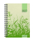 Taschenkalender 639-0640, Graspapier, gr&uuml;n, 1 Woche / 2 Seiten, 10x14cm (A6), 2027