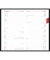 Taschenkalender 540-1001, farbig sortiert, 1 Woche / 1 Seite, 9,5x16cm (A6)