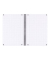 Collegeblock 400086488 touch, Lineatur 22 / kariert mit Rand innen, B5, 90g, blau, 80 Blatt