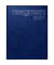 Buchkalender 7027042385, magnum, blau, 1 Woche / 2 Seiten, 18,3x24cm (ca. A5), 2027