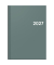 Buchkalender 1079661635, Modell 796, grau, 1 Woche / 2 Seiten, 14,8x20,8cm (A5), 2027