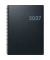 Buchkalender 1076365905, Modell 763, schwarz, 1 Woche / 2 Seiten, 21x29cm (A4), 2027