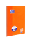 Collegeblock 100050359 Schule, Lineatur 30 / blanko, A4+, 90g, orange, 80 Blatt