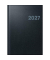 Buchkalender 1076361905, Modell 763, schwarz, 1 Woche / 2 Seiten, 21x29cm (A4), 2027