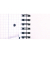 Collegeblock 100050358 Schule, Lineatur 22 / kariert mit Rand innen, A4+, 90g, blau, 80 Blatt