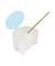 Wasserbecher+Pinselbecher Katze