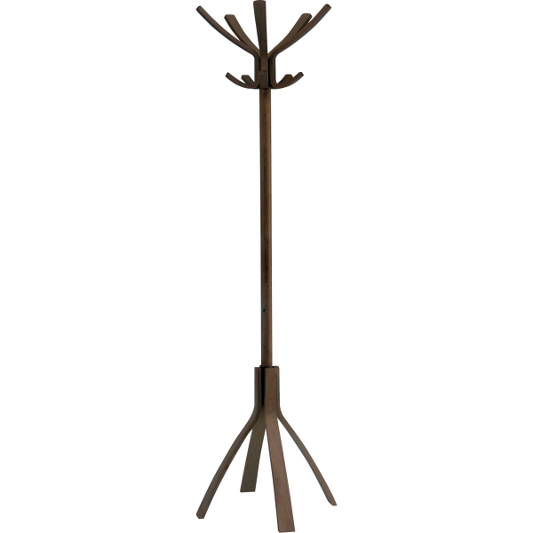ALBA Garderobenständer PMCAFE (H)1760 mm dunkles Holz