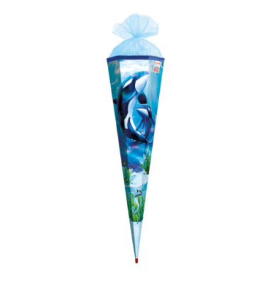 Schult&uuml;te 678911, mehrfarbig, Orcas, 85cm, 6-eckig