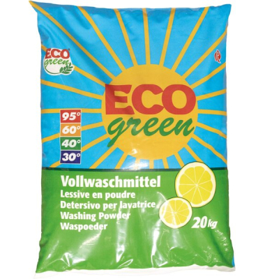 Waschmittel 02410141 Eco green, Pulver, 20 kg