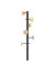 Garderobenst&auml;nder Music 6+3Haken 175cm sw