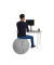 Sitzball ergonomisch 65cm hgr