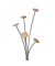 Garderobenst&auml;nder Festival 5Haken 187cm gr/hbr