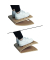 MHFEET 2in1 Ergo Fu&szlig;st&uuml;tze aus Holz