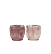 Windlicht 690140007358 farbig sortiert 7,5x7cm (BxH) 