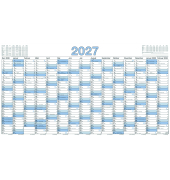 Plakatkalender 917-0015, 15 Monate / 1 Seite, 140x77cm, 2027