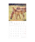 Bildkalender 103536, Pferde, 1 Monat / 2 Seiten, 30x60cm (30x60cm), Ringbindung, 6-sprachig (DE/FR/IT/ES/NL/GB), Feiertagen f&uuml;r 