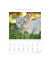 Bildkalender 103476, Katzen, 1 Monat / 1 Seite, 23,7x34cm