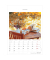 Bildkalender 103485, Auszeit f&uuml;r die Seele, 1 Monat / 1 Seite, 23,7x34cm, 2027