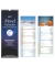 Streifenkalender 103881, Mondkalender, 1 Monat / 1 Seite, 14,85x42cm, 2027