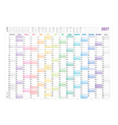 Plakatkalender 103862, XL, 14 Monate / 1 Seite, 99x69cm, 2027