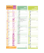 Streifenkalender 103597, ohne, 1 Monat / 1 Seite, 11,3x49,5cm, 2027