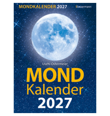 Tagesabrei&szlig;kalender 4530, Mond, 1 Tag / 1 Seite, 16,5x22cm, 2027
