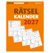 Tagesabrei&szlig;kalender 4532, R&auml;tsel, 1 Monat / 1 Seite, 16,5x22cm, 2027