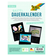 Bastelkalender 2315, 1 Monat / 1 Seite, 17x24cm, Jahresunabh&auml;ngig