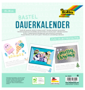 Bastelkalender 23600, 1 Monat / 1 Seite, 23x24cm, Jahresunabh&auml;ngig